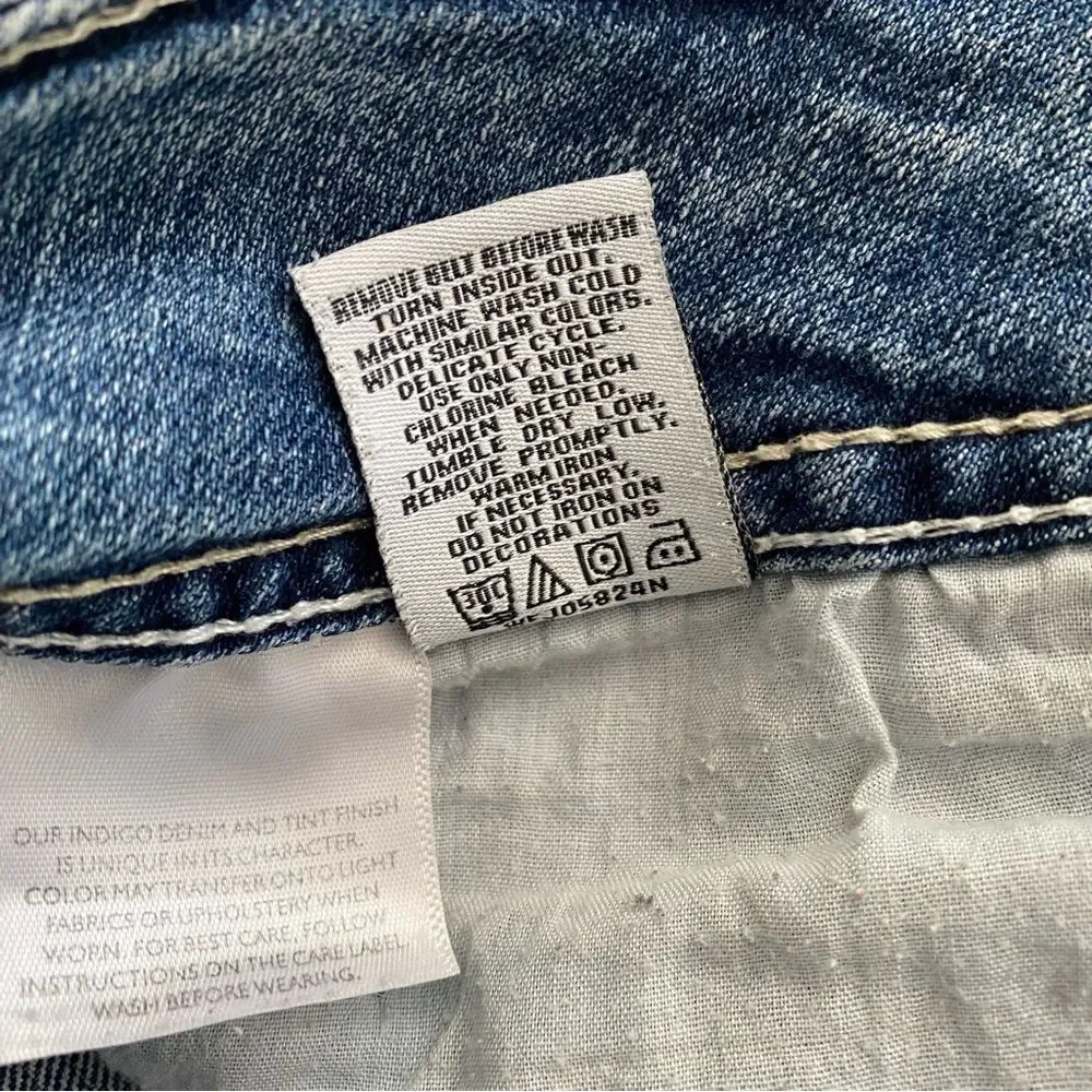 Y2K Wallflower Jean Denim Shorts Juniors Size 7
